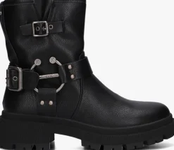 zwarte mexx biker boots parvati mo