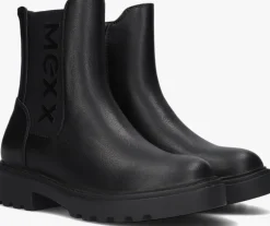 zwarte mexx chelsea boots malat