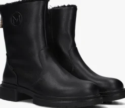 zwarte mexx enkelboots polly glad