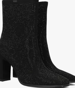 zwarte mexx enkellaarsjes mandy