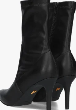 zwarte mexx enkellaarsjes miley