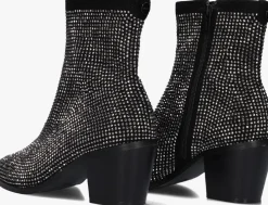 zwarte mexx enkellaarsjes peach mara