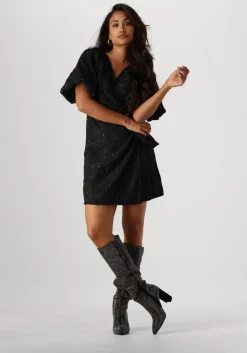 zwarte mexx hoge laarzen krystal ii indy