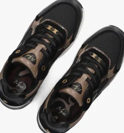 zwarte mexx lage sneakers portia love