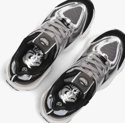 zwarte mexx lage sneakers norah komo