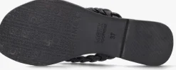 zwarte mexx teenslippers joya