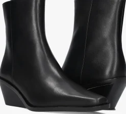 zwarte michael kors enkellaarsjes nash bootie
