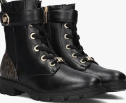 zwarte michael kors kids veterboots ridley stark 2