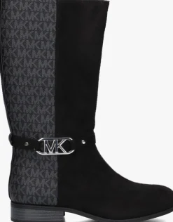 zwarte michael kors kids laarzen finley kincaid 2