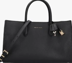 zwarte michael kors schoudertas scarlett