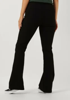 zwarte minus flared broek carma flared pants