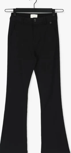 zwarte minus flared broek carma flared pants