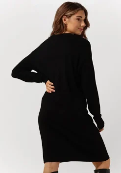 zwarte minus mini jurk gira knit dress