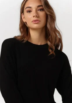 zwarte minus mini jurk gira knit dress