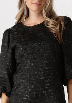 zwarte minus mini jurk msmelbi short dress