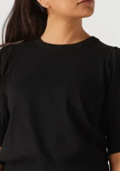 zwarte minus top liva knit tee