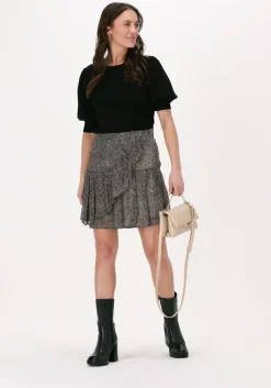 zwarte minus top liva knit tee