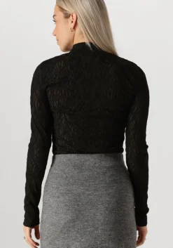 zwarte minus tops & t-shirts msvicenta rollneck longsleeve top