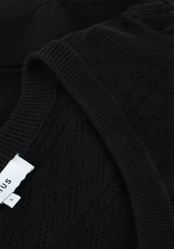 zwarte minus trui kesha knit pullover