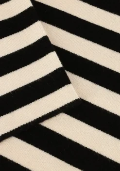 zwarte minus trui lupi stripe knit pullover