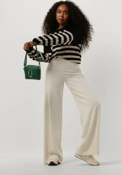 zwarte minus trui perla striped knit pullover