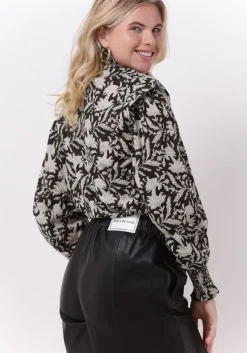 zwarte mkt studio blouses haruka