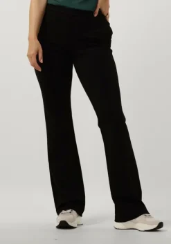 zwarte modström flared broek tanny flare pants