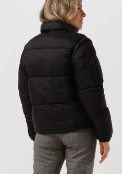 zwarte modström gewatteerde jas sammi jacket