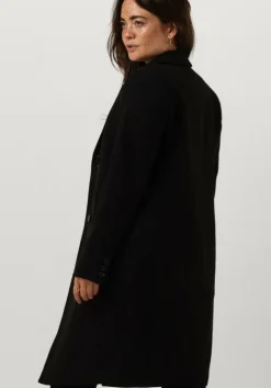 zwarte modström mantel odelia coat