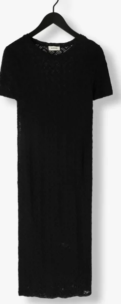 zwarte modström maxi jurk hendrickmd dress