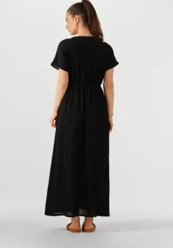zwarte modström maxi jurk nemumd dress