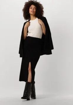 zwarte modström maxirok krissamd skirt