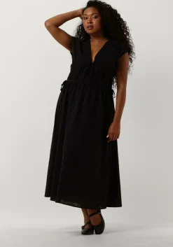 zwarte modström midi jurk indiamd dress