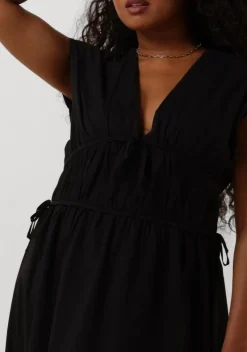 zwarte modström midi jurk indiamd dress