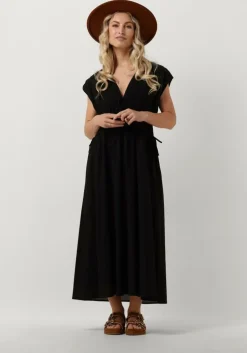 zwarte modström midi jurk indiamd dress