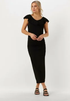 zwarte modström midi jurk hugomd dress