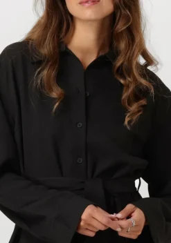 zwarte modström mini jurk kammymd dress