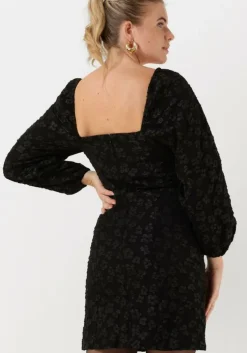 zwarte modström mini jurk atira dress