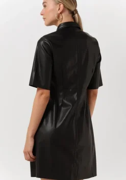 zwarte modström mini jurk alma dress
