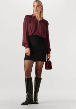 zwarte modström minirok tanny short skirt