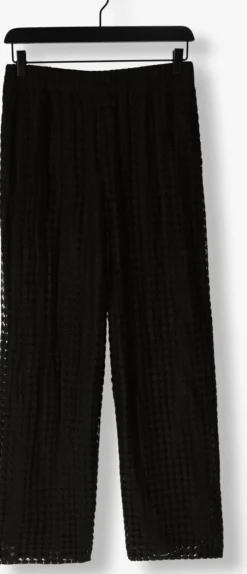 zwarte modström pantalon hattiemd pants