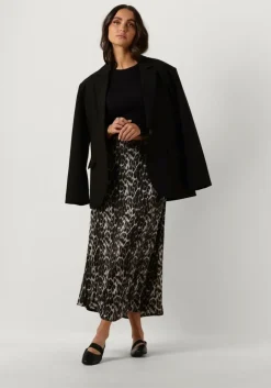 zwarte modström tops & t-shirts igormd ls crop top