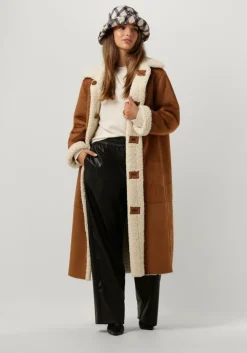 zwarte modström wijde broek faminamd pants