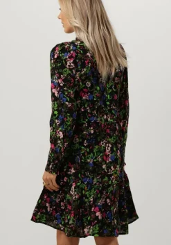 zwarte moliin mini jurk amy