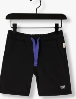 zwarte moodstreet korte broek sweatshorts billie summer