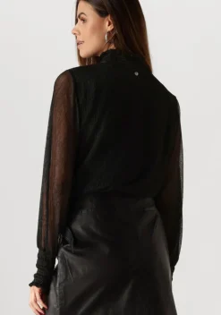 zwarte mos mosh blouses ximena glam ls blouse