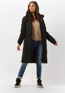 zwarte mos mosh gewatteerde jas nova square down coat