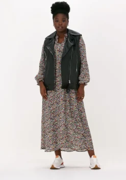 zwarte moves maxi jurk lavisa 2468