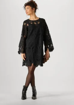 zwarte moves mini jurk avios