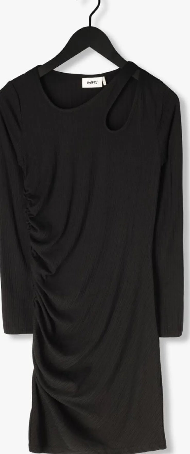 zwarte moves mini jurk beali